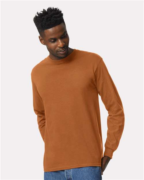 Unisex Ultra Cotton® Long Sleeve T-Shirt — Texas Orange