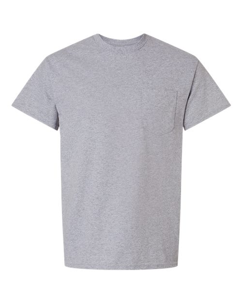 Unisex Ultra Cotton® Pocket T-Shirt — Sport Grey