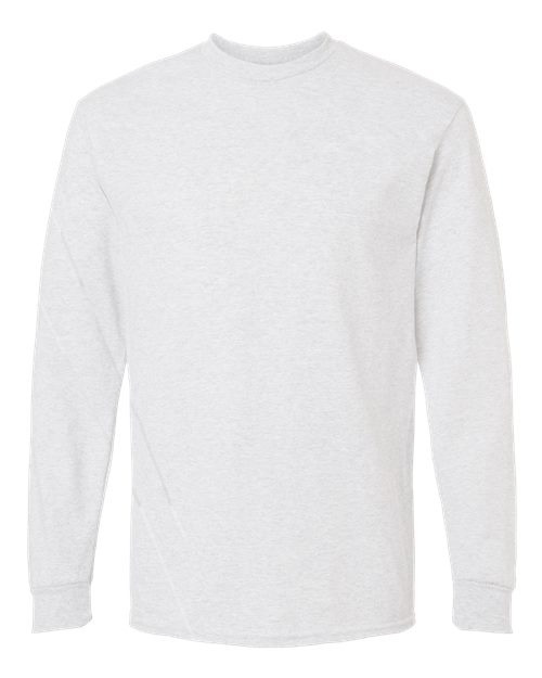 Unisex DryBlend® 50/50 Long Sleeve T-Shirt — Ash