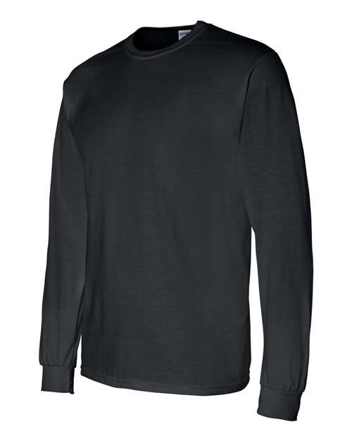 Unisex DryBlend® 50/50 Long Sleeve T-Shirt — Black