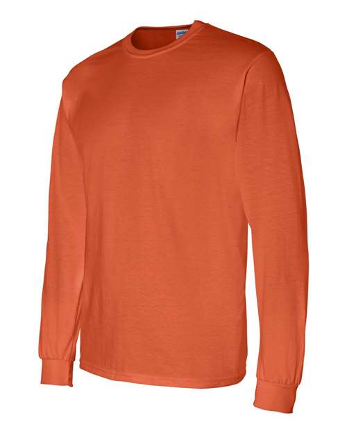 Unisex DryBlend® 50/50 Long Sleeve T-Shirt — Orange