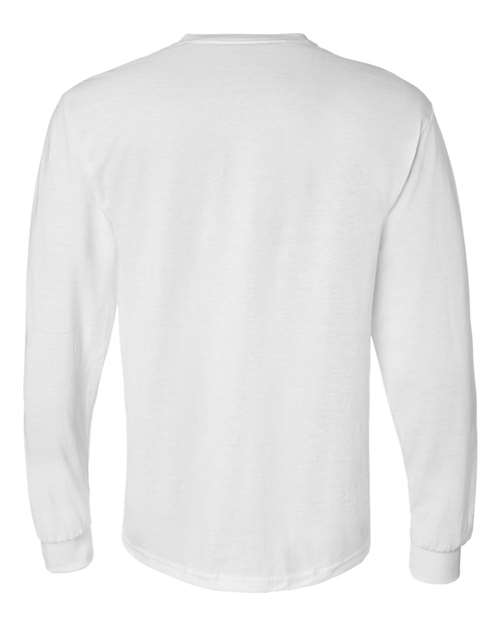 Unisex DryBlend® 50/50 Long Sleeve T-Shirt — White