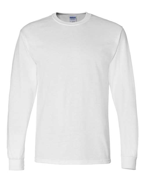 Unisex DryBlend® 50/50 Long Sleeve T-Shirt — White