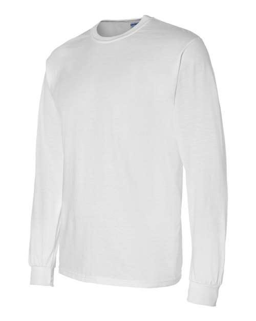 Unisex DryBlend® 50/50 Long Sleeve T-Shirt — White