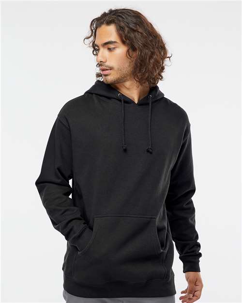 Unisex Heavyweight Hooded Sweatshirt — Black