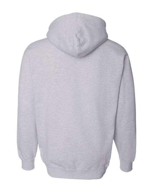 Unisex Heavyweight Hooded Sweatshirt — Grey Heather