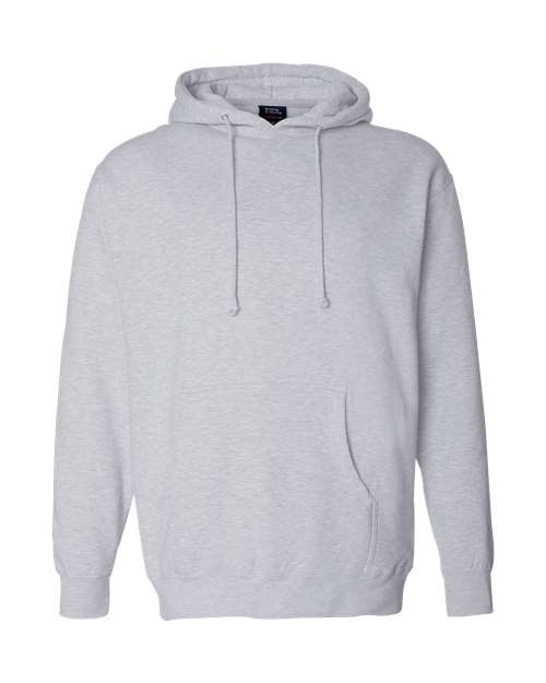 Unisex Heavyweight Hooded Sweatshirt — Grey Heather