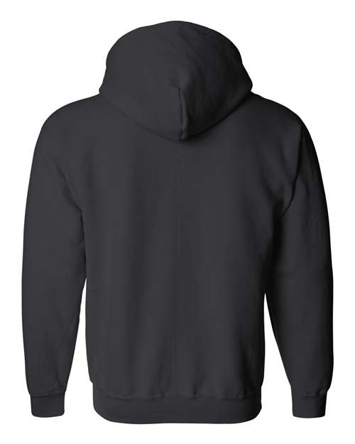 Unisex Heavy Blend™ Full-Zip Hooded Sweatshirt — Black