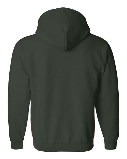 Unisex Heavy Blend™ Full-Zip Hooded Sweatshirt — Forest