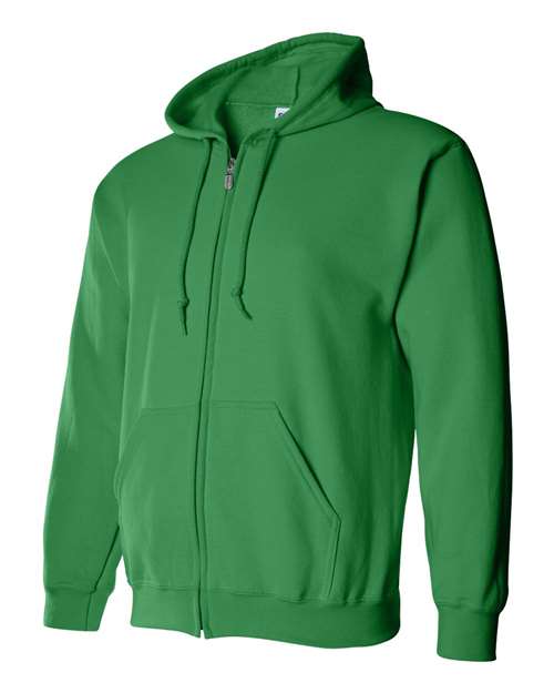 Unisex Heavy Blend™ Full-Zip Hooded Sweatshirt — Irish Green