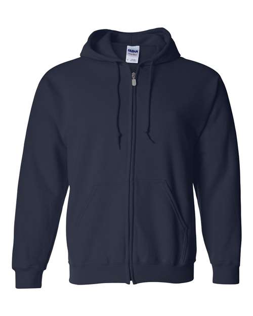 Unisex Heavy Blend™ Full-Zip Hooded Sweatshirt — Navy