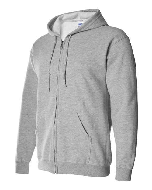 Unisex Heavy Blend™ Full-Zip Hooded Sweatshirt — Sport Grey