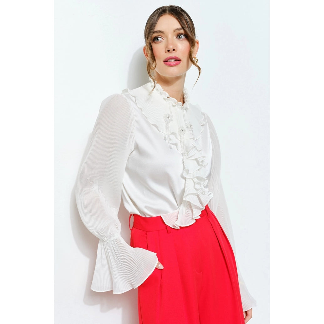 The romantic blouse