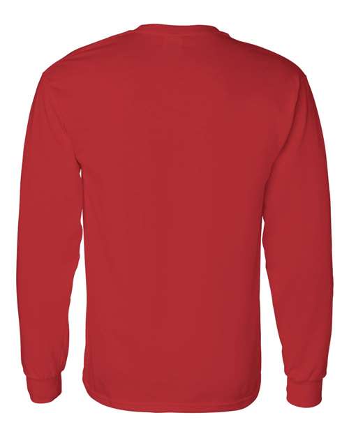Unisex Heavy Cotton™ Long Sleeve T-Shirt — Red