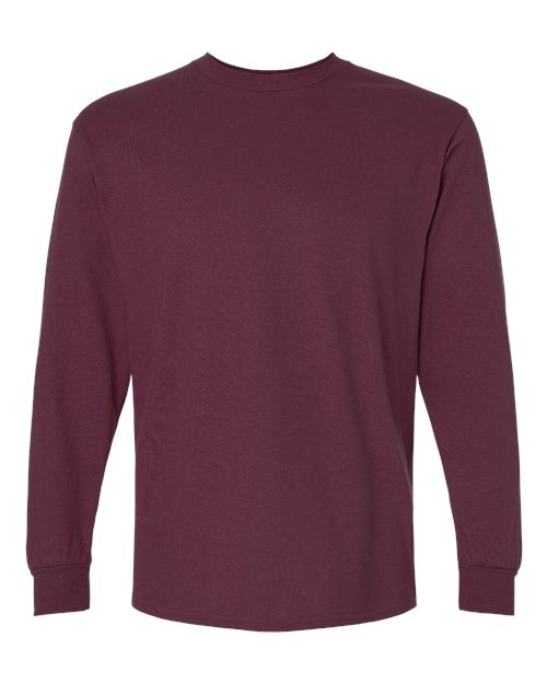Unisex Ultra Cotton® Long Sleeve T-Shirt — Maroon