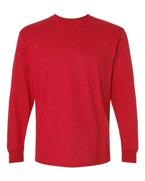 Unisex Ultra Cotton® Long Sleeve T-Shirt — Red