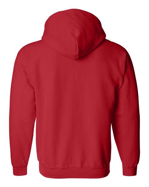 Unisex Heavy Blend™ Full-Zip Hooded Sweatshirt — Red
