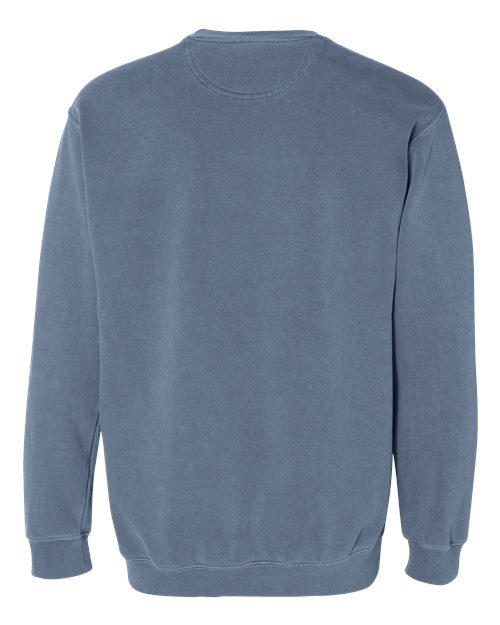 Unisex Garment-Dyed Crewneck Sweatshirt — Blue Jean