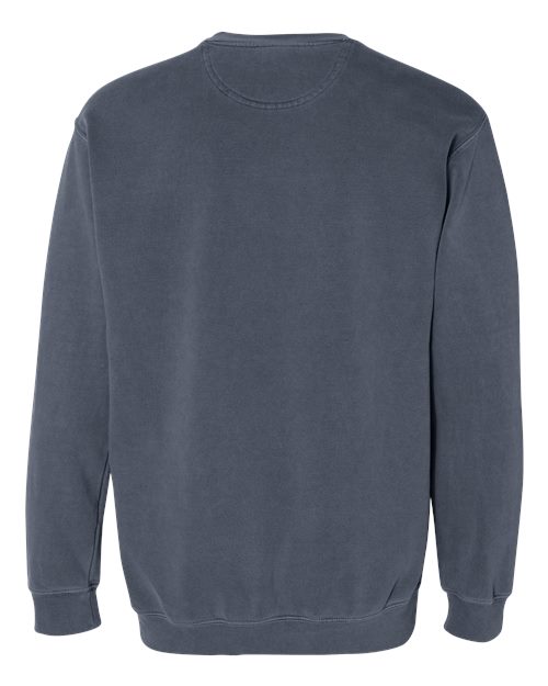 Unisex Garment-Dyed Crewneck Sweatshirt — Denim