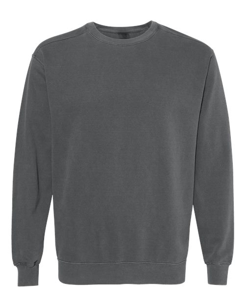Unisex Garment-Dyed Crewneck Sweatshirt — Pepper