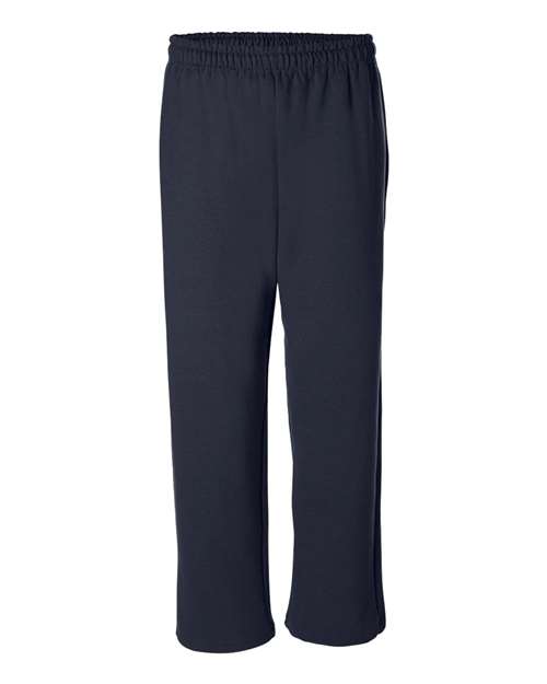 Unisex Heavy Blend™ Open-Bottom Sweatpants — Navy