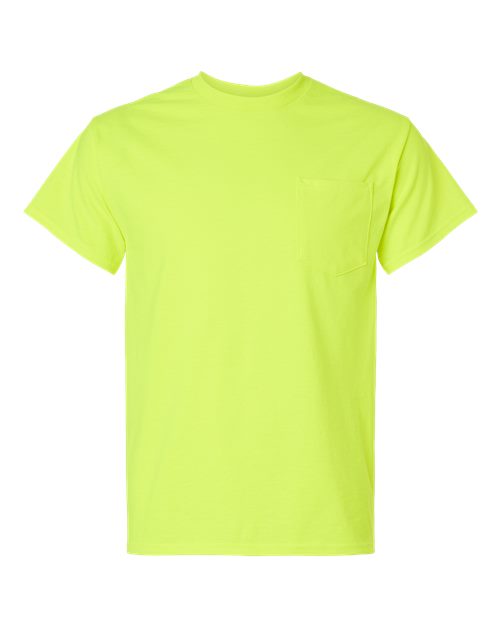 Unisex Ultra Cotton® Pocket T-Shirt — Safety Green