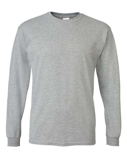 Unisex DryBlend® 50/50 Long Sleeve T-Shirt — Sport Grey
