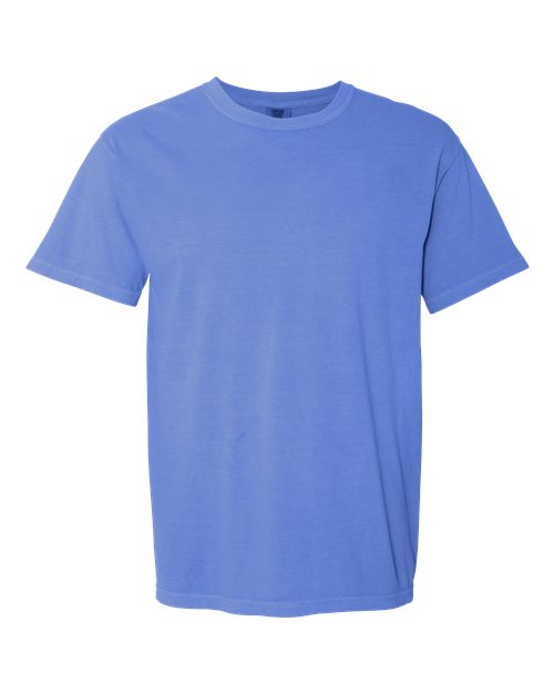 Unisex Garment-Dyed Heavyweight T-Shirt — Flo Blue