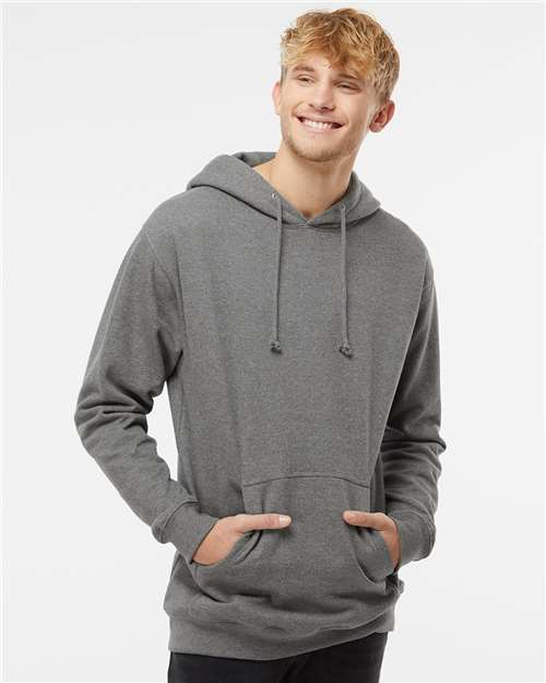 Unisex Heavyweight Hooded Sweatshirt — Gunmetal Heather