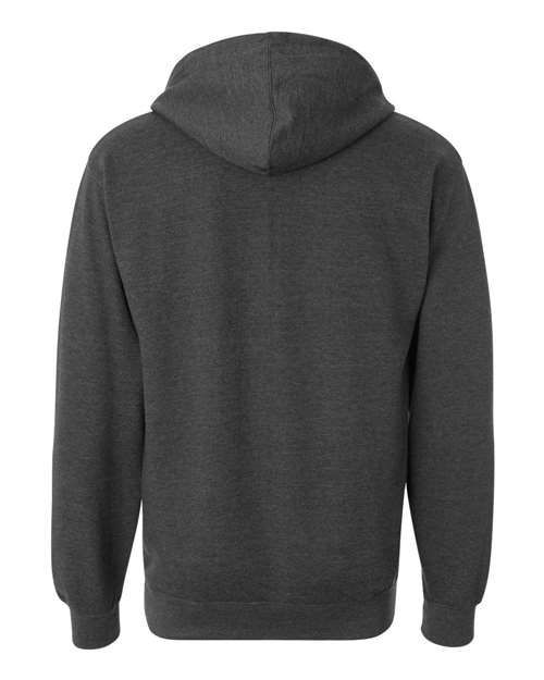 Unisex Midweight Hooded Sweatshirt — Charcoal Heather
