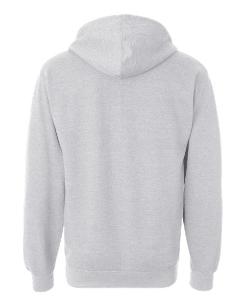 Unisex Midweight Hooded Sweatshirt — Grey Heather