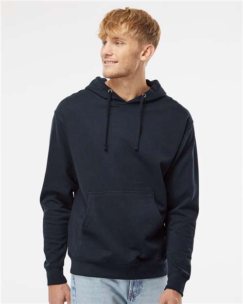 Unisex Midweight Hooded Sweatshirt — Classic Navy