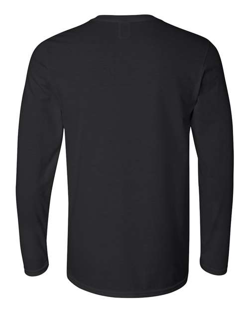 Unisex Softstyle® Long Sleeve T-Shirt — Black