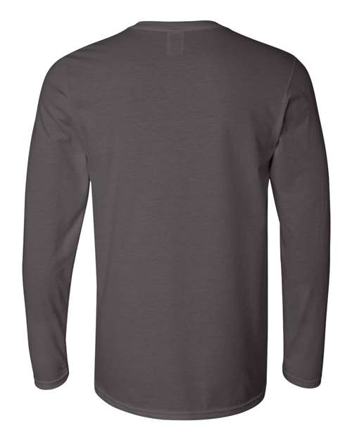 Unisex Softstyle® Long Sleeve T-Shirt — Charcoal