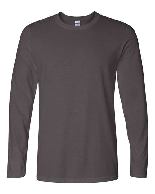 Unisex Softstyle® Long Sleeve T-Shirt — Charcoal