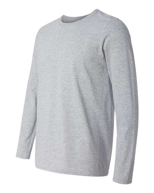 Unisex Softstyle® Long Sleeve T-Shirt — Sport Grey