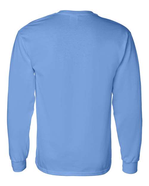 Unisex Heavy Cotton™ Long Sleeve T-Shirt — Carolina Blue