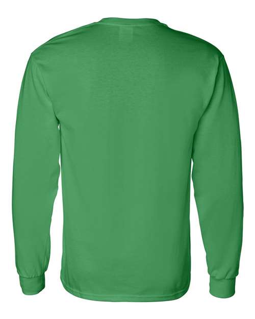 Unisex Heavy Cotton™ Long Sleeve T-Shirt — Irish Green