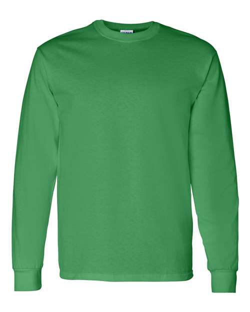 Unisex Heavy Cotton™ Long Sleeve T-Shirt — Irish Green