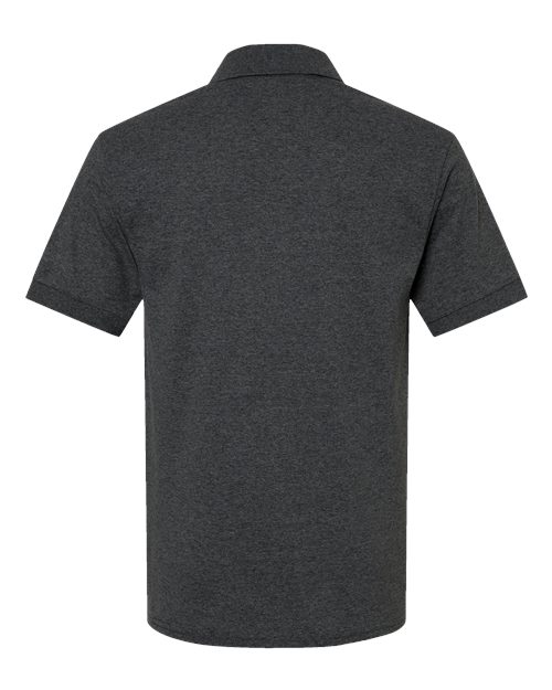 Unisex DryBlend® Polo — Dark Heather