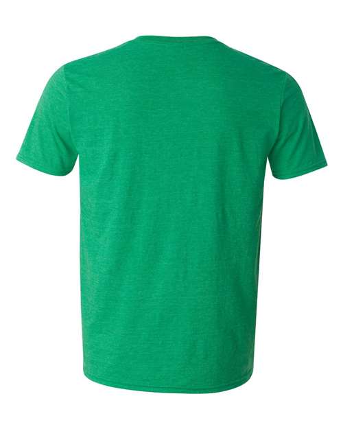 Unisex Softstyle® T-Shirt — Heather Irish Green