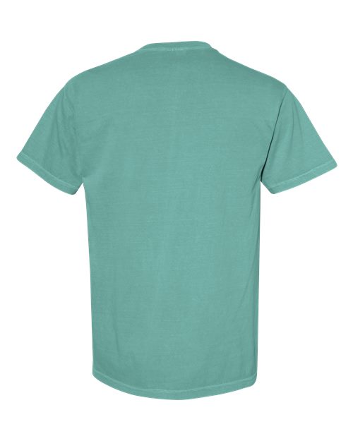 Unisex Garment-Dyed Heavyweight Pocket T-Shirt — Seafoam