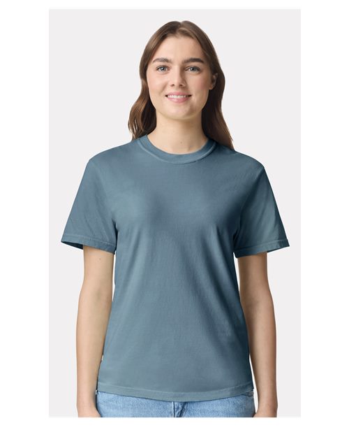 Unisex Garment-Dyed Heavyweight T-Shirt — Ice Blue