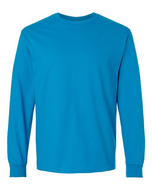 Unisex Ultra Cotton® Long Sleeve T-Shirt — Sapphire