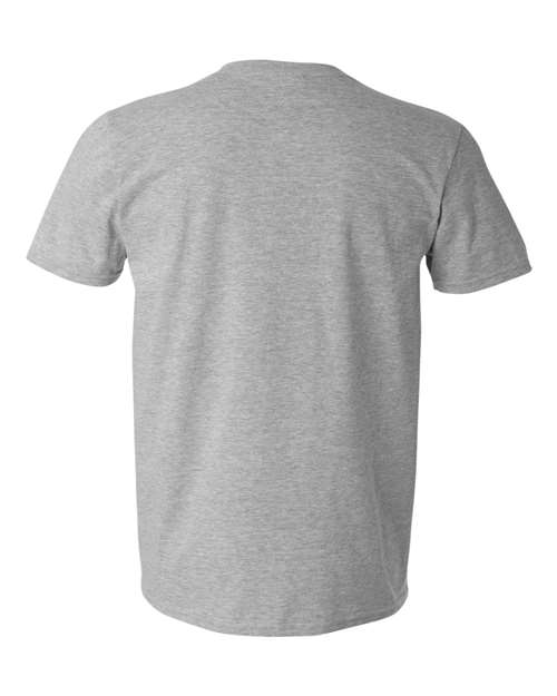 Unisex Softstyle® V-Neck T-Shirt — Sport Grey