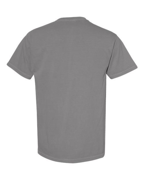 Unisex Garment-Dyed Heavyweight Pocket T-Shirt — Grey