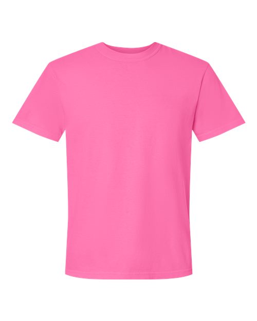 Unisex Garment-Dyed Heavyweight T-Shirt — Neon Pink