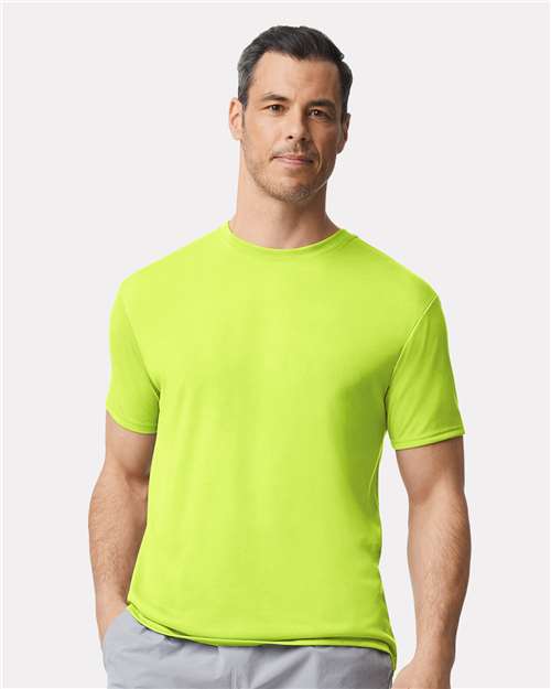 Unisex Performance® T-Shirt — Safety Green