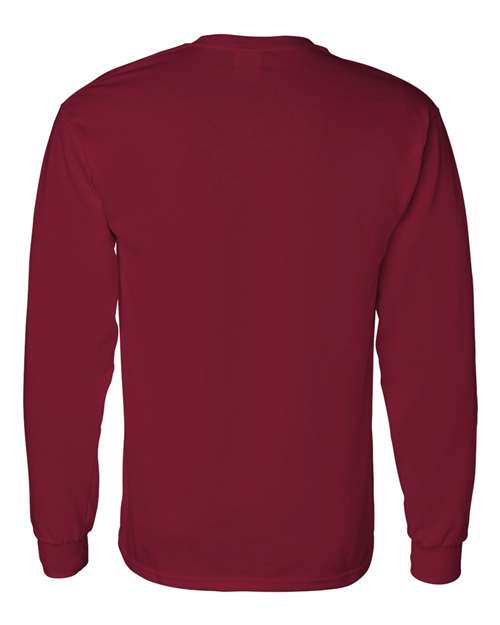 Unisex Heavy Cotton™ Long Sleeve T-Shirt — Cardinal Red