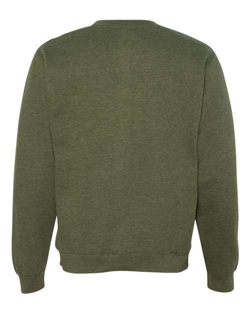 Unisex Midweight Crewneck Sweatshirt — Army Heather